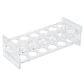 Miniatyrbilde 4 av 8: Skrivebordsstativ for 2 rader med 12 flasker, vinstativ, glassholder, displayhylle, arrangør, 2 rader x 6 hull