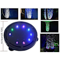 Miniatyrbillede 3 af 5: Akvarium LED Boblelys Luftsten Pumpe Lampe