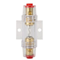 Miniatyrbillede 2 af 8: Bilstereo Single in Line AGU sikringsholder 60A høj temperatur modstandsdygtig til 4AWG 8AWG ledning
