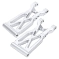 Miniatyrbilde 7 av 8: RC Bakre Fjæringsarm i Aluminiumlegering Bakre Svingarm Oppgraderingsdeler Tilbehør for Wltoys 104001 1/10 RC BilSølv