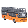 Miniatyrbillede 2 af 8: Fjernbetjening Bus Elektronisk 4 Kanaler Åbning Døre Acceleration Funktion RC Double Decker Bus QH204 9 Sightseeing Bus