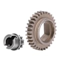 Pikkukuva 3 / 8: Metal Spur Päävaihde Moottori Pienempi Hammaspyörä RC Auton Osa HSP 1/10 RC Auto Kuorma-auto 94111 Vaihteet