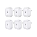 Miniatyrbillede 1 af 5: Smart Sensor LED Natlys, Daglys Hvid, 0,5W Stikkontakt, 6-pak