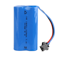 Miniatyrbilde 1 av 8: 7,4V 1200mAh litiumbatterierstatningsbatteri for fjernkontrollbil