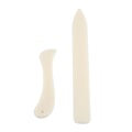 Miniatyrbilde 1 av 8: 2 STK/sett White Bone Folder Papir Creaser Tool Scoring Folding Krøllekanter