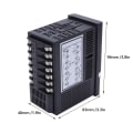 Miniatyrbilde 2 av 7: Temperaturkontroller K type LED digitalt display RELAy SSR utgang 0-400℃ 180-240VAC-1 stk.