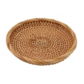 Miniatyrbillede 1 af 8: Flettet frugtfad i rattan - elegant, traditionelt og naturligt - til køkkenbord eller sofabord