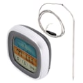 Miniatyrbild 5 av 8: Kötttermometer Digital Display Touch Screen Kökstimer Gaffel för Grill BBQ Matlagning