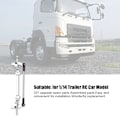 Miniatyrbillede 7 af 7: Strømløs foraksel reservedele Tilbehør Passer til Tamiya 1/14 Trailer RC bilmodel