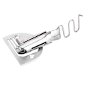 Miniatyrbillede 1 af 8: Folding Hemmer Tykt Materiale Læder Folder Binder til Gåfod Industri Symaskine 16MM