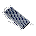 Miniatyrbillede 5 af 5: M.2 NVMe NGFF SSD Kabinet USB 3.1 Type-C 10Gbps SATA HDD Boks 2230