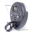 Miniatyrbillede 4 af 5: Erstatningsmonitor Speedometer egnet til motionscykel, træningscykelcomputer, pulsmåler, cykel Moni-B8