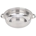 Miniatyrbillede 6 af 8: Køkkengrej i rustfrit stål 27 cm/11 tommer 2-lags dampkoger grydekoger Dobbelt kedel suppe dampende gryde