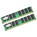 Miniatyrbild 2 av 8: 2 st Minnesmoduler Dator Dubbelsidig 16-kornig för AMD DDR 1GB 226 PC-2100