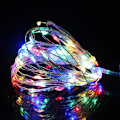 Miniatyrbild 4 av 8: LED-ljusslinga med USB-strömförsörjning, koppartrådsljusslinga, vattentät, färgglad omgivningsbelysning för sovrums- och matrumsdekor