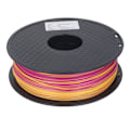 Miniatyrbillede 1 af 8: Silke Filament 1,75 mm Guld og Purpurrød Skinnende PLA Clog Free 3D Printer Filament
