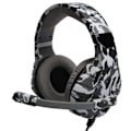 Miniatyrbilde 6 av 8: Kablet Gaming Hodetelefon Datamaskin Stereo Hodesett med LED Lys Mikrofon USB+3.5mm Port