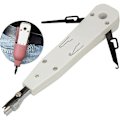 Miniatyrbillede 1 af 2: Punch Down Værktøj LAN DSL ISDN Netværk Patch Saks til Netværksstik Montering Kabel Patch Panel LSA CAT5 CAT6 CAT7