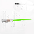 Miniatyrbilde 5 av 5: Lys Saber Stativ Display Akryl Tryllestav Holder Transparent