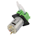 Miniatyrbilde 3 av 8: 12V 3*5 doseringspumpe DIY peristaltisk rørhode for akvariumlab kjemisk analyse (grønn)