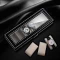 Miniatyrbild 3 av 5: Watch med 6 fack, Pu- watch Display case, organizer
