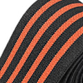 Miniatyrbild 8 av 8: Knäskydd Elastiskt Justerbart Andningsbart Mjukt Knästöd Kompressionsbandage för Utomhussporter 3,1 X 70,9 tum Orange
