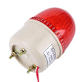 Miniatyrbillede 4 af 8: 1 stk. AC 220V 15W LED Blitz Stroboskoplys Advarselslampe Industri Maskinværktøj Rød