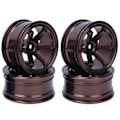 Miniatyrbild 2 av 8: 4 st Aluminium Alloy Hjulnav för Universal 1/10 Flat Running Drift RC BilCoffee