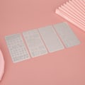 Miniatyrbillede 4 af 8: Neglestempling Plader Stencils Mønster DIY Negle Printing Stempling skabelon Manicure Tool01-04