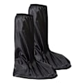 Miniatyrbillede 1 af 8: PVC Regn Sko Dækker Vandtæt Letvægts Antislip Høj Galoscher Sort 40cm Mid Calf