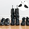 Pikkukuva 3 / 8: 1 pari muoviset säädettävät kengänpaarit Kengät Tree Shaper Boots Expander miehille Naiset (miehet)