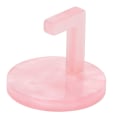 Miniatyrbillede 1 af 8: Neglebase Pink japansk hjerteformet rund negleøvelsesbase Negledisplay StandRound