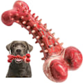 Miniatyrbild 1 av 5: Hundleksak, Ben Hund Tugga Tandborste, Bitresistent Gummi Tandrengöringssticka för Mellanstora och Stora Hundar, Nötsmak