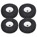 Miniatyrbilde 2 av 8: 4 stk. RC-dekk 1,9 tommer bredde 10 hull RC gummihjul oppgraderingstilbehør for SCX10 1/10 RC-bil
