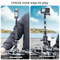Miniatyrbild 5 av 5: Monteringsklämma Valfritt cykelfäste för Insta 360-kamera