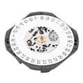 Miniatyrbild 7 av 8: Kalender vit datumvisning VX32 Quartz Watch Urverk Watch Reservdelar Reparation Movement