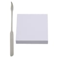 Miniatyrbild 1 av 8: 50 ark Nagelfärgsblandningspapper med Mixing Stick Medium Vattentätt Nagellacksblandningspapper för engångsbruk