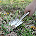Miniatyrbilde 5 av 5: Hagespade Håndspade Rustfritt Stål Mini Spade Hagearbeid Håndverktøy For Planting, Omplanting, Luking, Graving 1 stk