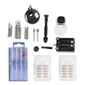 Miniatyrbillede 3 af 8: 72 stk Mini Elektrisk Bore Tilbehør Chuck Gravering Cutter Positioner Drill Bits Sæt