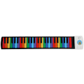 Miniatyrbillede 7 af 8: Rollup Piano Silikone 49 Keys Roll Up Piano Keyboards Hand Roll Piano Pædagogiske gaver