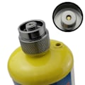 Miniatyrbillede 5 af 8: US Standard Propan Komfur Tank Refill Adapter Brænder Converter med automatisk afbrydelse af gas