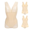 Miniatyrbild 7 av 8: Bantning Body Shapewear Efter förlossning Rumpan lyfter magkontroll Waist trainer Bodysuit (hudfärg)L