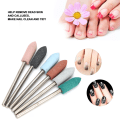 Pikkukuva 8 / 8: 6 kpl Nail Art -hiomapää , kuolleen ihon poisto kynsien poranterät hiomakiillotuspääsarja #12