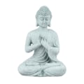 Pikkukuva 1 / 8: Pieni Buddha-koristelu Hieno käsityönä tehty vihreä hiekkakivi Buddha-koristeet kalasäiliörukousbuddhalle