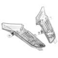 Miniatyrbillede 5 af 8: Par af forreste skærm sidemarkering lysdæksel 95563103501 passer til Porsche Cayenne 08‑10