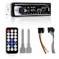 Miniatyrbillede 3 af 5: 12V 1 DIN Bluetooth Bil Stereo Audio In-Dash Håndfri FM Aux Input Receiver SD USB MP3 Radio Afspiller