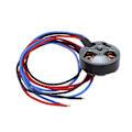 Miniatyrbilde 8 av 8: QM4208 380KV 12N14P Børsteløs Motor for RC Fjernkontroll Modell Fly Fixed Wing DroneCW
