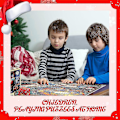 Miniatyrbillede 4 af 5: Julekalender Nedtælling til Jul 2023 - Puslespil Julekalender - 1008 Brikker Puslespil - Gaveidé til Børn & Voksne C1008pcs
