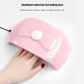 Miniatyrbilde 6 av 6: 54W 18 LED Smart Infrarød Sensor UV Sollys Neglelampe Gel Polish Herding Timing Manikyr Maskin