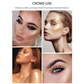 Miniatyrbillede 2 af 8: 5 farver Blush Makeup Palette Highlighter Contouring Powder Bronzer High Gloss Highlighter